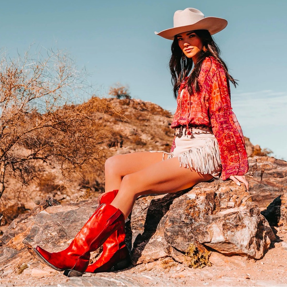 Freebird Woodland Boots Red